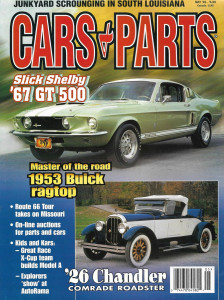 CARS & PARTS 2001 MAY - '67 GT 500 SHELBY, 53 BUICK RAGTOP, 26 CHANDLER COMRADE